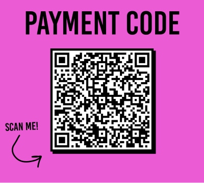 A QR code of an offer